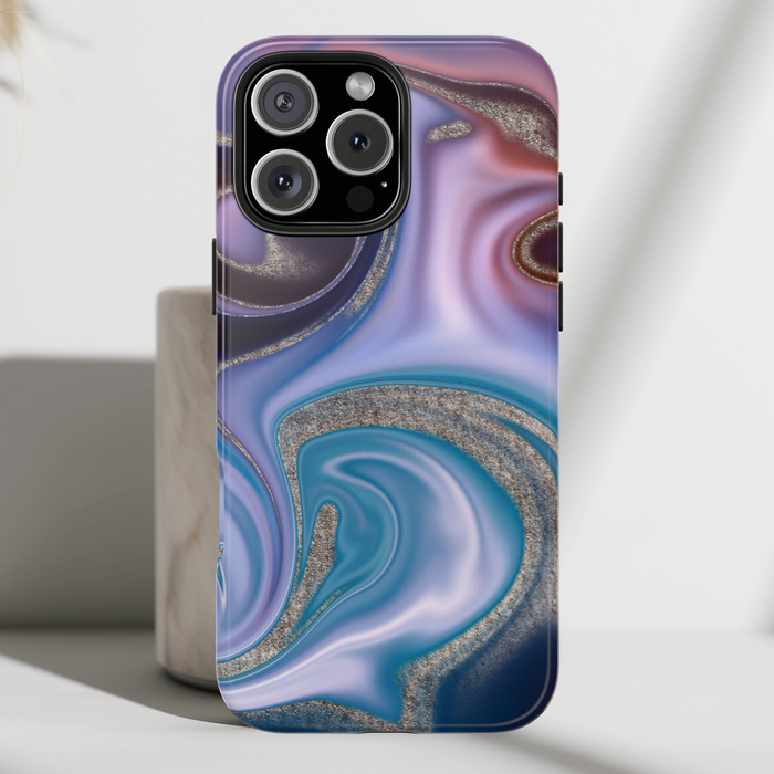 Swirled Marble Phone Case