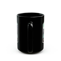 Kenai Fjords National Park Black Ceramic  Mug