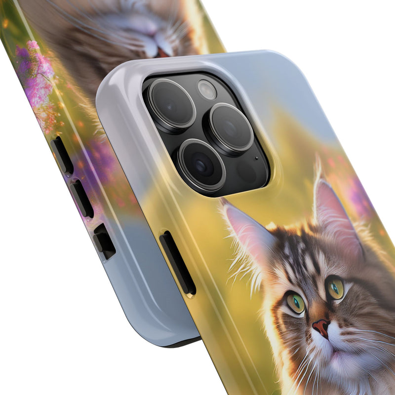 Siberian Cat Phone Case, Perfect for Holiday Pet Gifting with Free Shipping