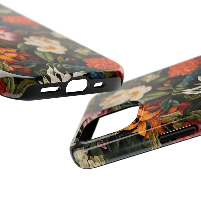 Luxury Botanical Flowers Phone Case