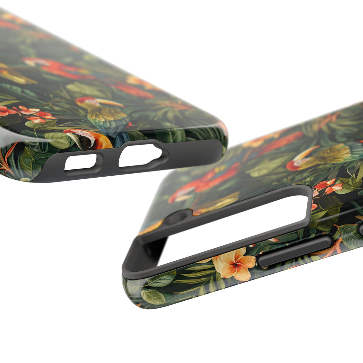 Tropical Parrot Jungle Phone Case