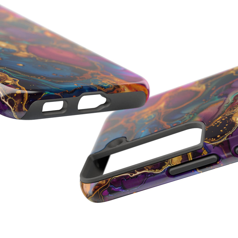 Exclusive Molten Jewel Phone Case, Shockproof Impact Resistant Cover