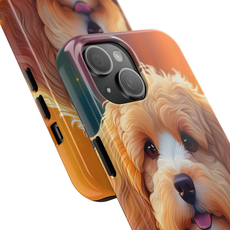 Cavapoo Dog iPhone and Samsung Case with Free Shipping