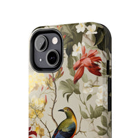 Elegant Bird and Floral Phone Case