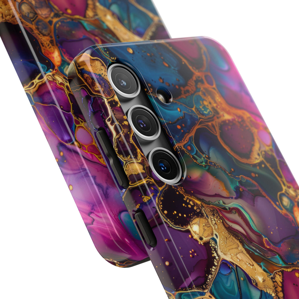 Exclusive Molten Jewel Phone Case, Shockproof Impact Resistant Cover