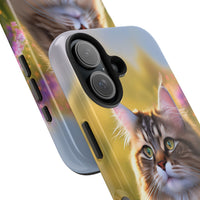 Siberian Cat Phone Case, Perfect for Holiday Pet Gifting with Free Shipping