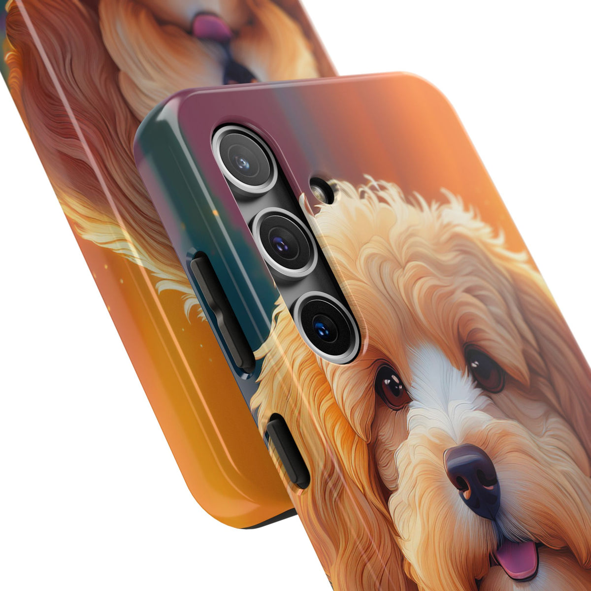 Cavapoo Dog iPhone and Samsung Case with Free Shipping