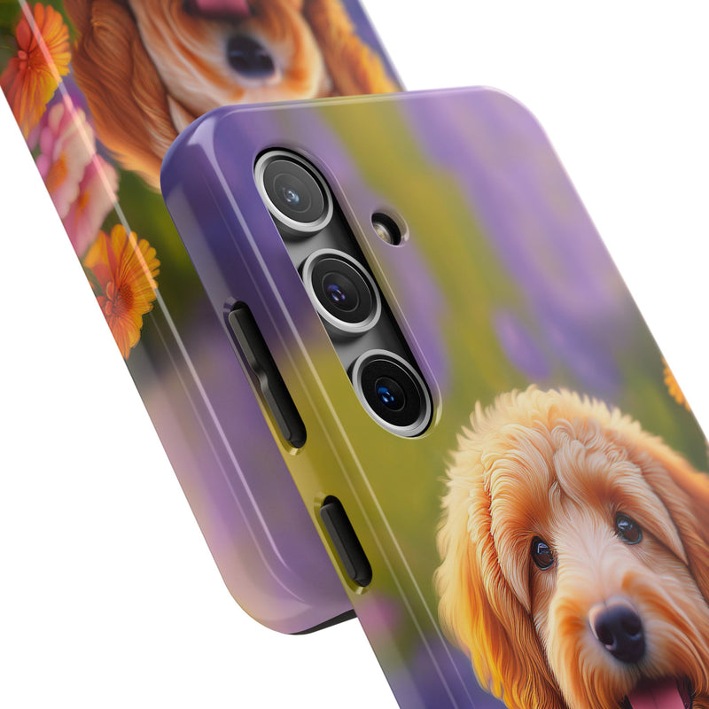 Goldendoodle Phone Case for iPhone and Samsung with Free Shipping