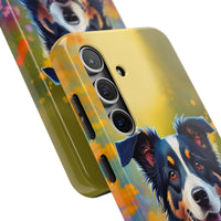 Border Collie iPhone and Samsung Phone Case