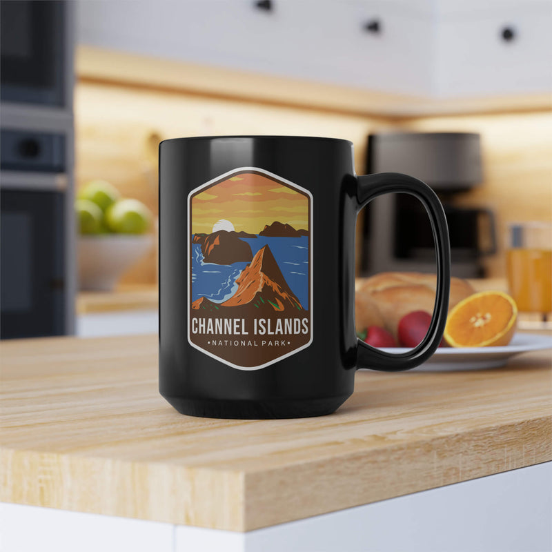 Channel Island National Park Black Coffee Mug