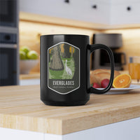 Everglades National Park Black Ceramic Mug