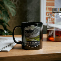 Gates of the Arctic National Park Black Ceramic Mug