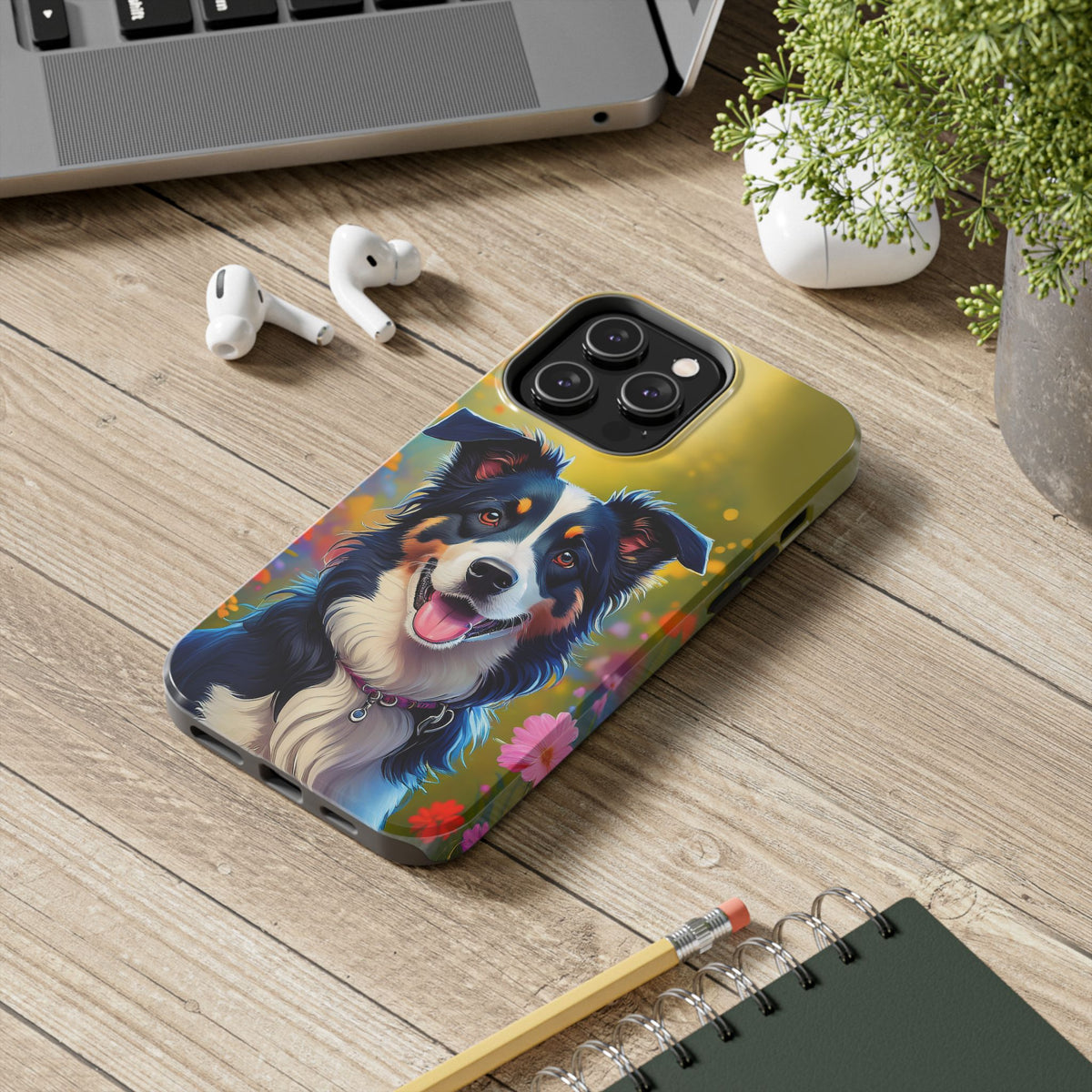 Border Collie iPhone and Samsung Phone Case