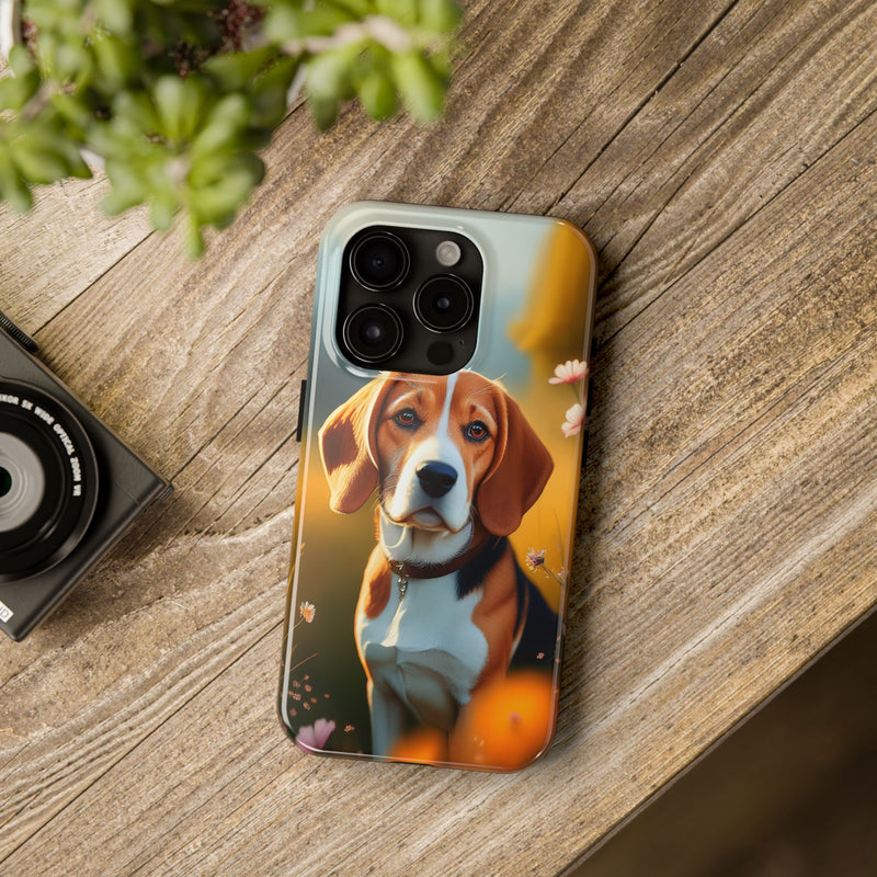 Beagle Dog iPhone and Samsung Phone Case