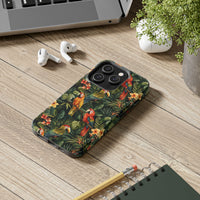 Tropical Parrot Jungle Phone Case