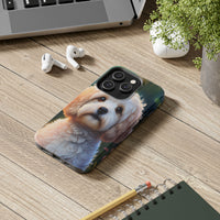 White Cavapoo Dog Phone Case