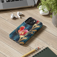 Luxe Painted Tulip Floral Phone Case