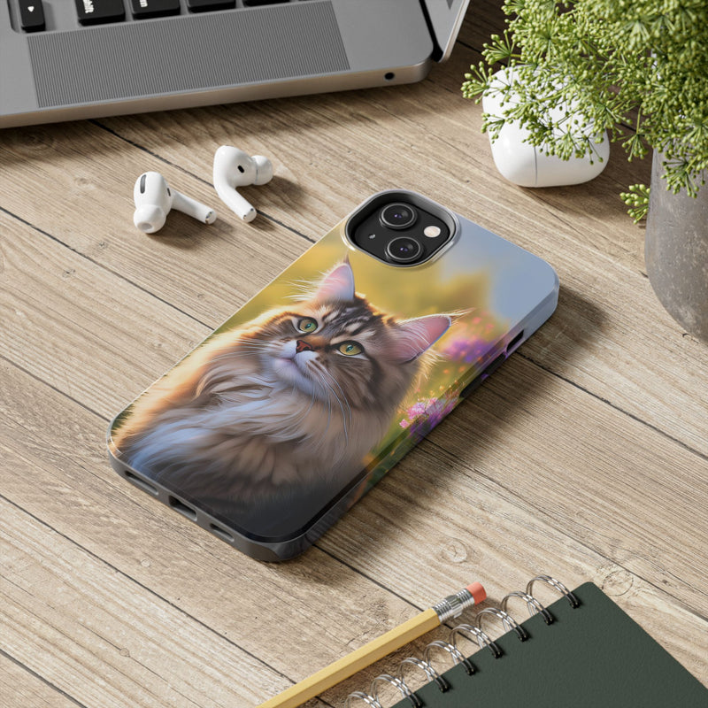 Siberian Cat Phone Case, Perfect for Holiday Pet Gifting with Free Shipping