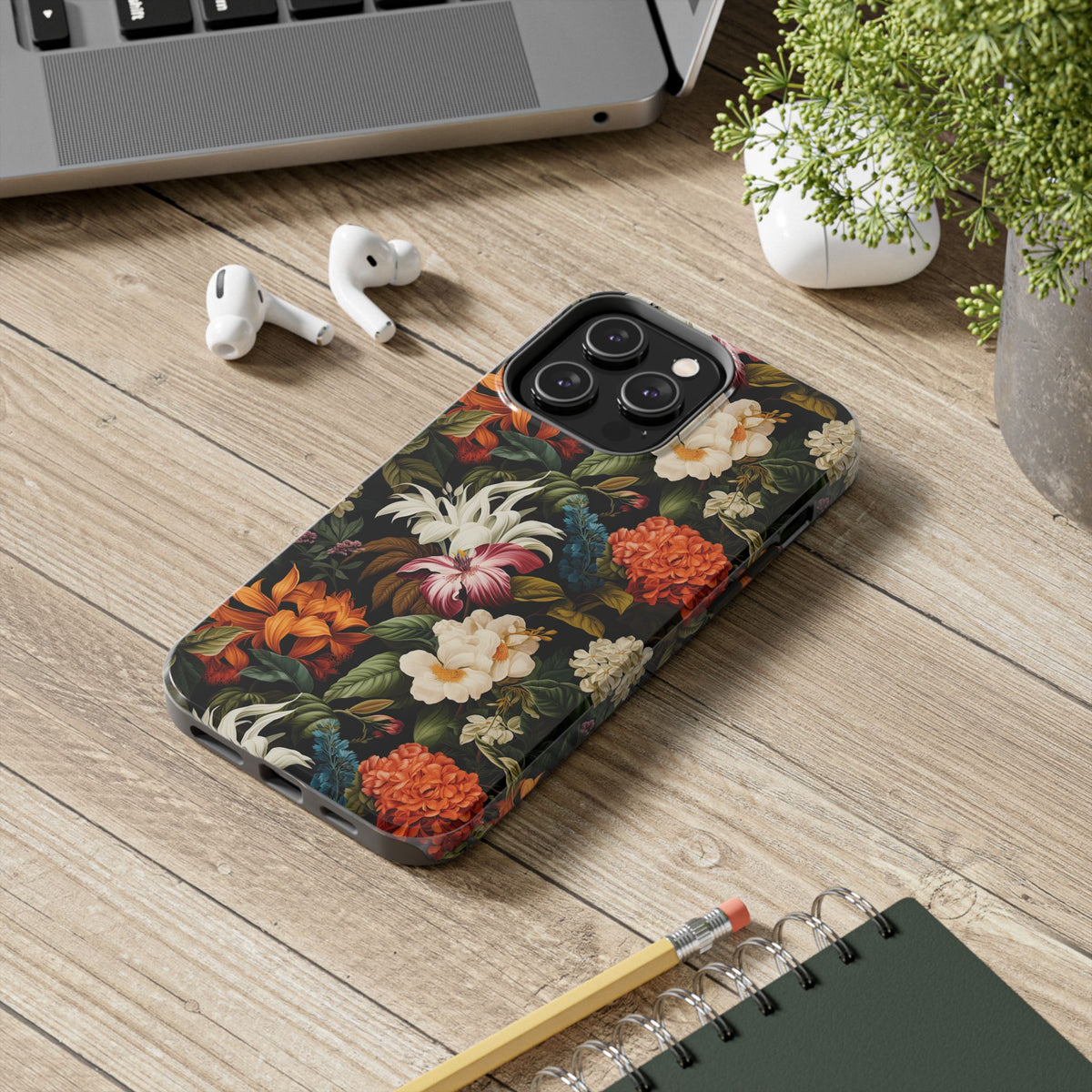 Luxury Botanical Flowers Phone Case