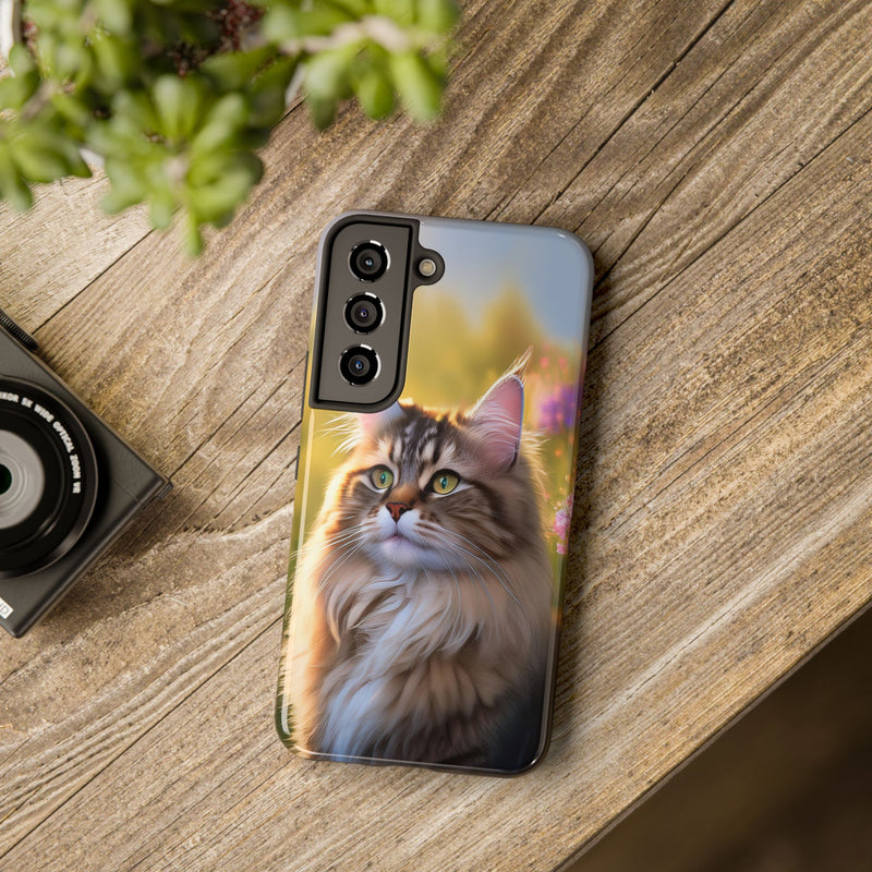 Siberian Cat Phone Case, Perfect for Holiday Pet Gifting with Free Shipping