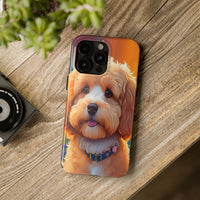 Cavapoo Dog iPhone and Samsung Case with Free Shipping