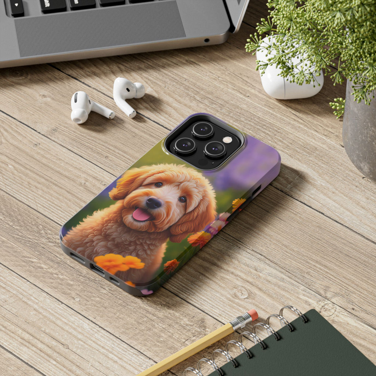 Goldendoodle Phone Case for iPhone and Samsung with Free Shipping