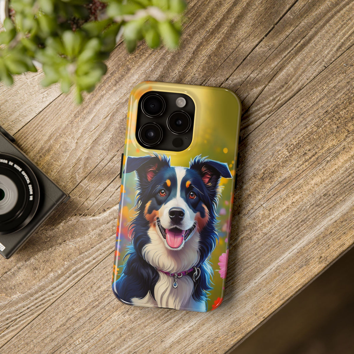 Border Collie iPhone and Samsung Phone Case