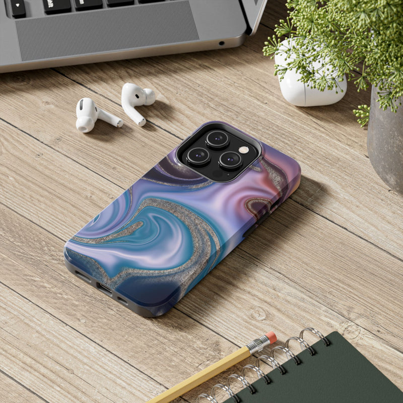 Abstract Marble iPhone and Samsung Phone Case with Free Shipping