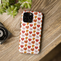 Retro Smiling Hearts Phone Case with Free Shipping