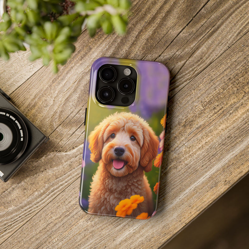 Goldendoodle Phone Case for iPhone and Samsung with Free Shipping