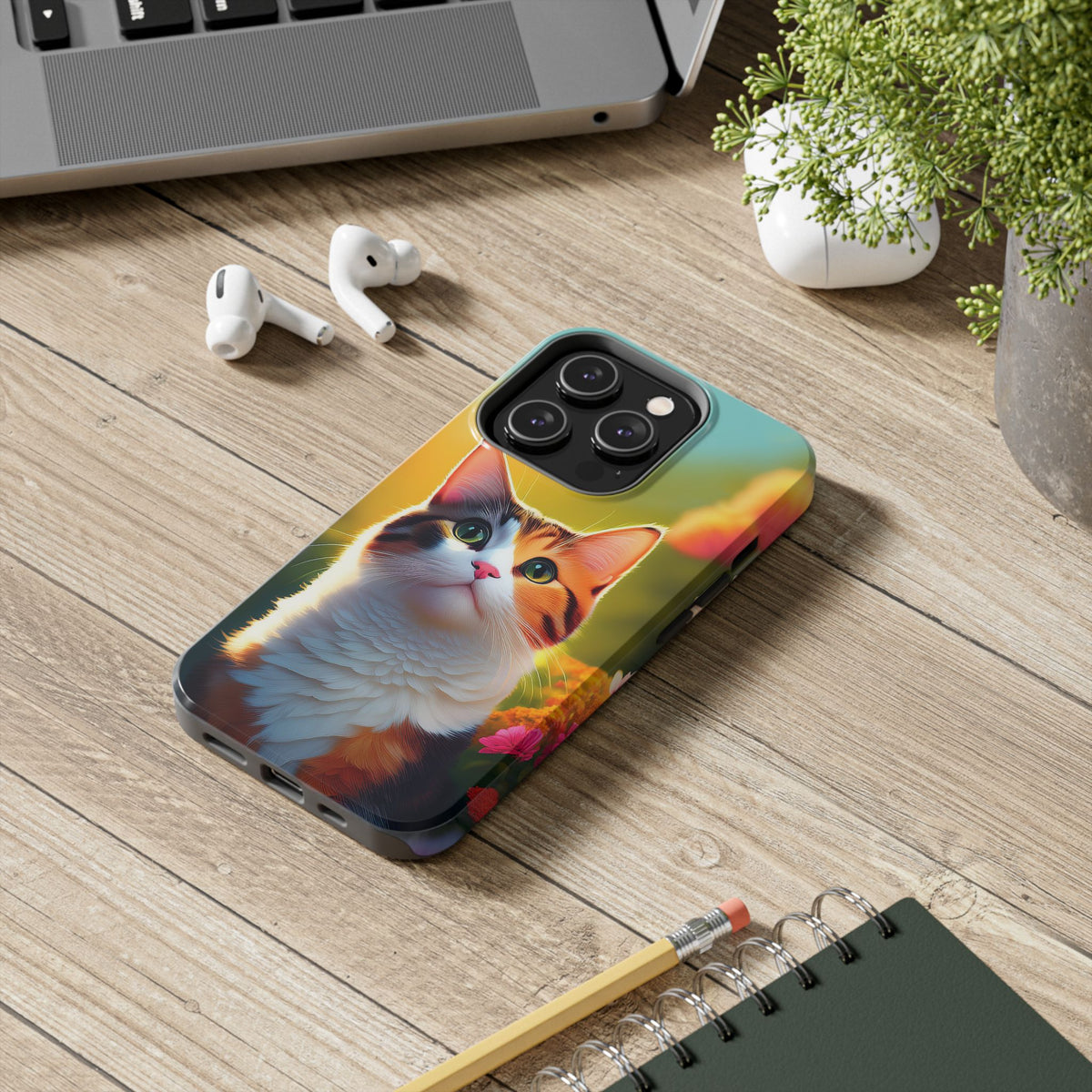 Calico Cat Phone Case for iPhone and Samsung