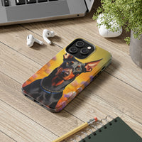 Doberman Dog iPhone and Samsung Phone Case with Free Shipping