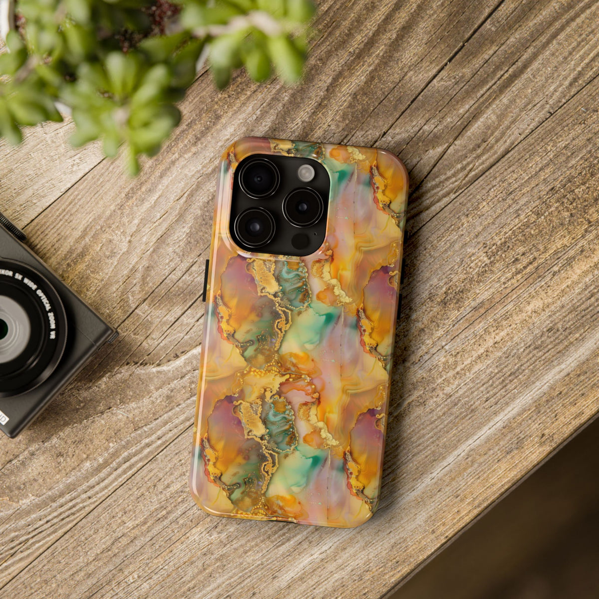 Exclusive Golden Dunes Luxury Phone Case with Free Shipping