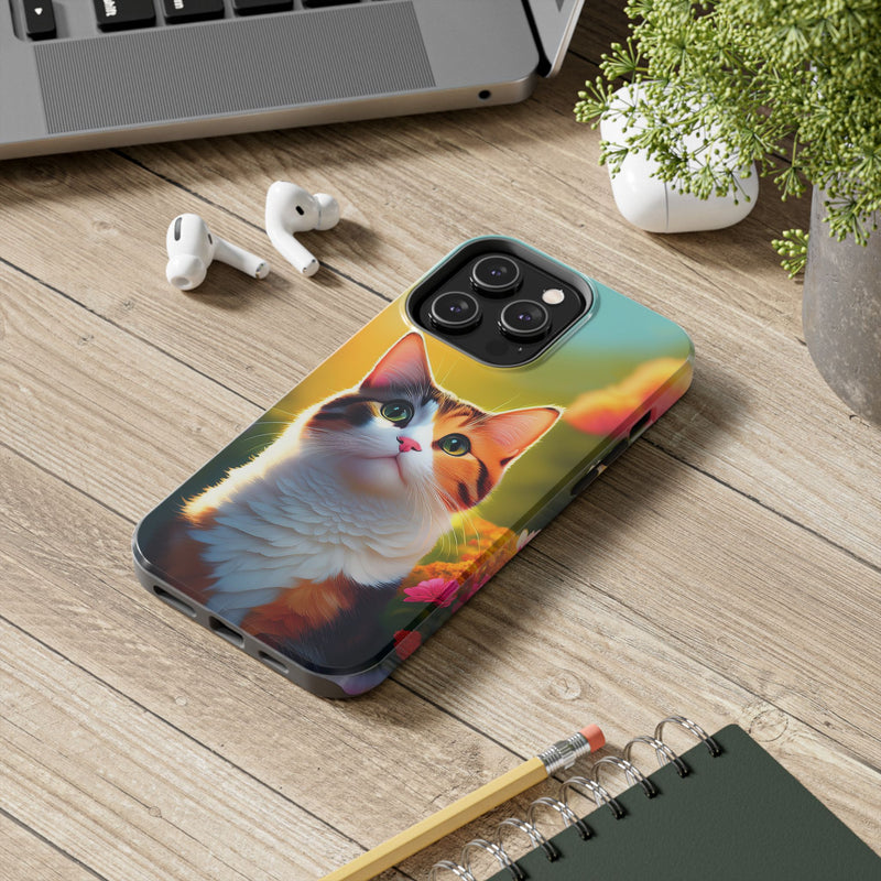 Calico Cat Phone Case for iPhone and Samsung