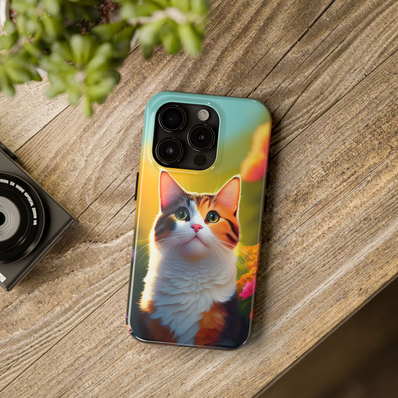 Calico Cat Phone Case for iPhone and Samsung