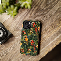 Tropical Parrot Jungle Phone Case