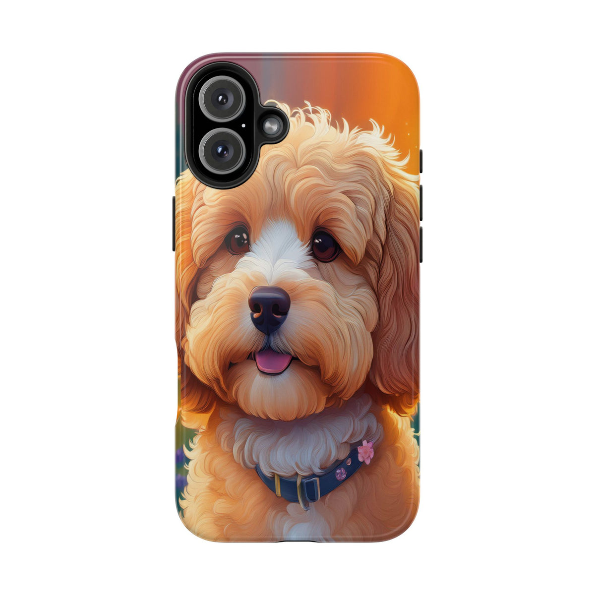 Cavapoo Dog iPhone and Samsung Case with Free Shipping