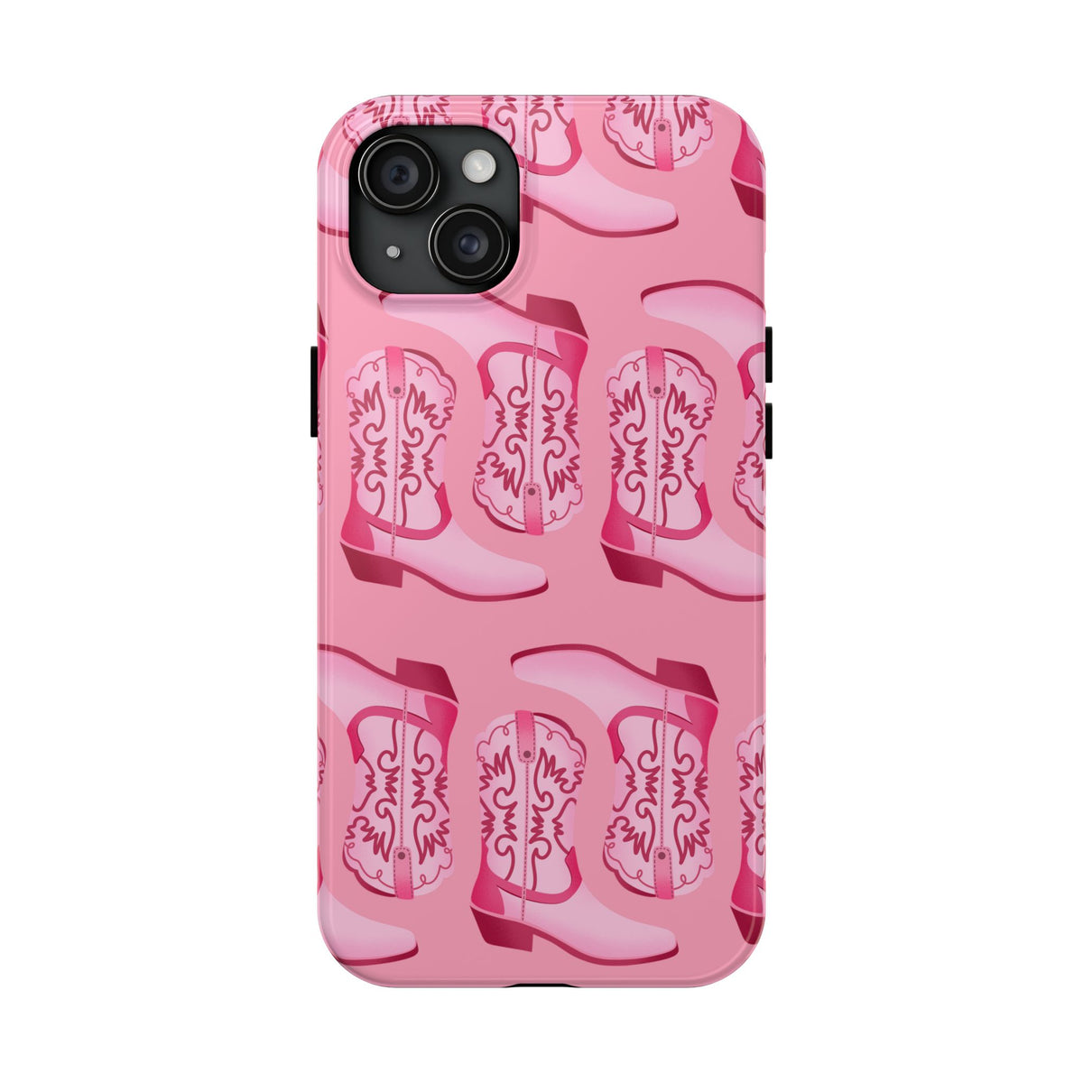 Pink Cowboy Boots Cute Country Phone Case