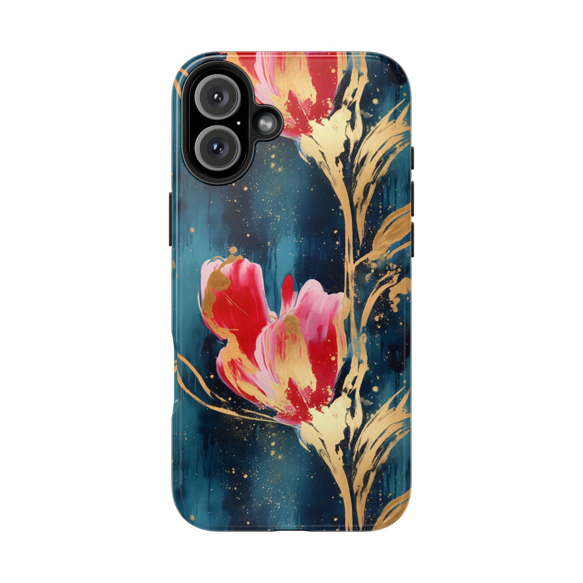 Luxe Painted Tulip Floral Phone Case