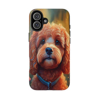 Cute Red Cavapoo Phone Case with Free Shipping