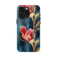 Luxe Painted Tulip Floral Phone Case