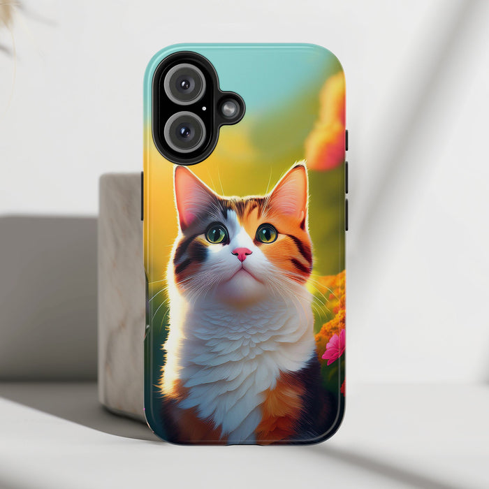 Calico Cat Phone Case for iPhone and Samsung