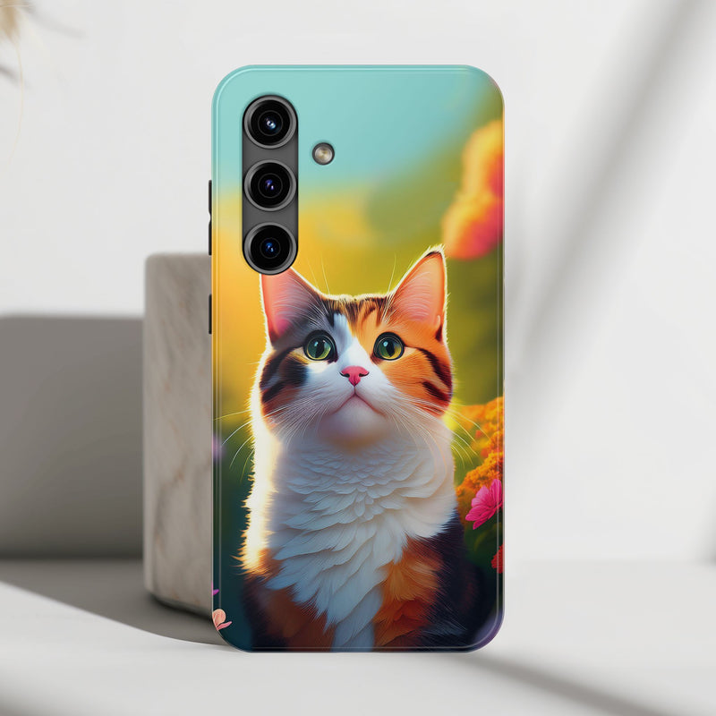 Calico Cat Phone Case for iPhone and Samsung