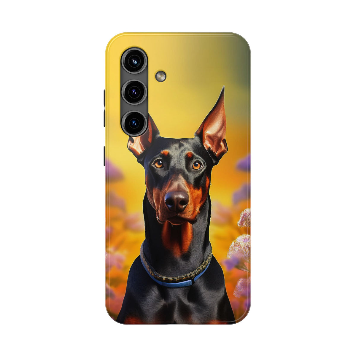 Doberman Dog iPhone and Samsung Phone Case with Free Shipping