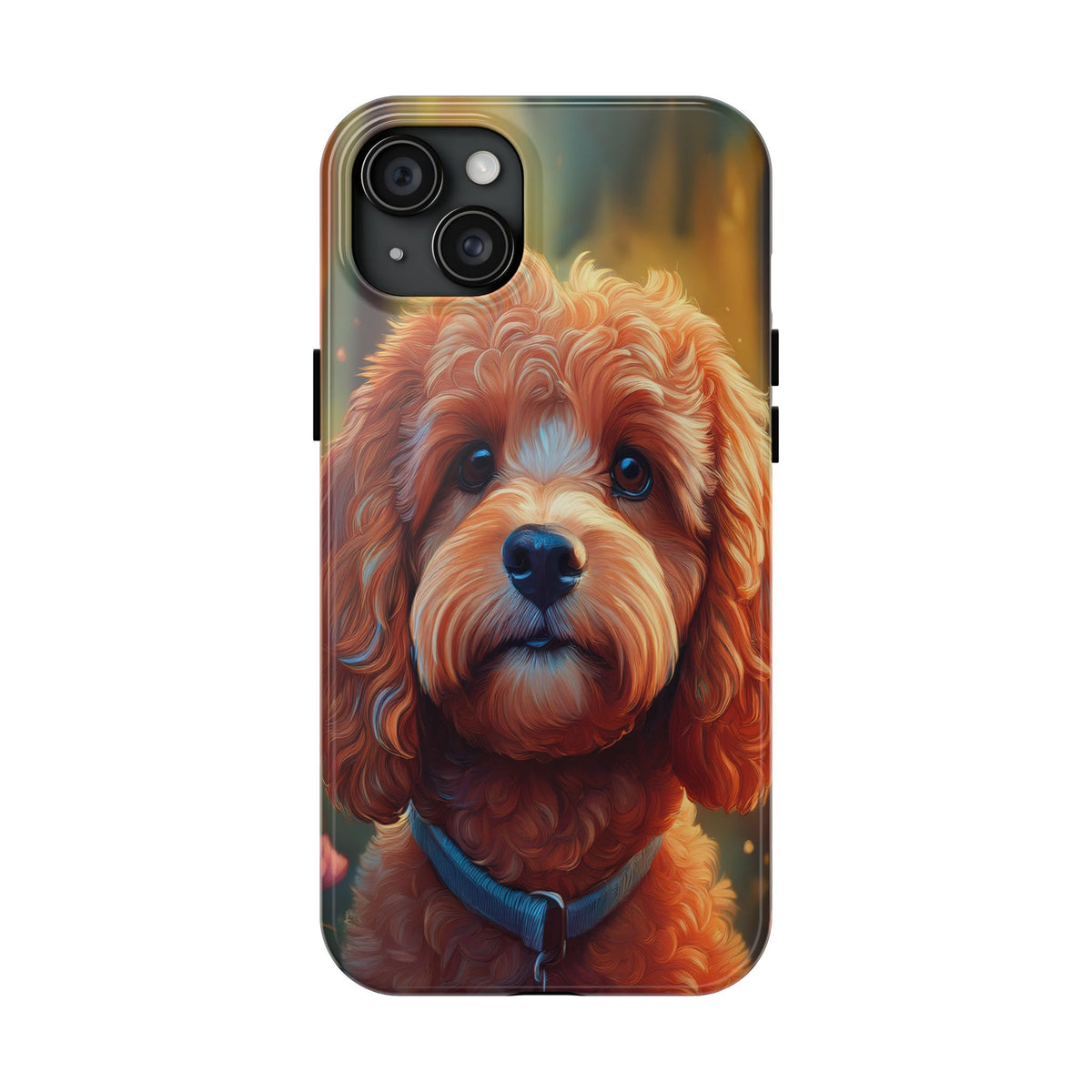 Cute Red Cavapoo Phone Case with Free Shipping