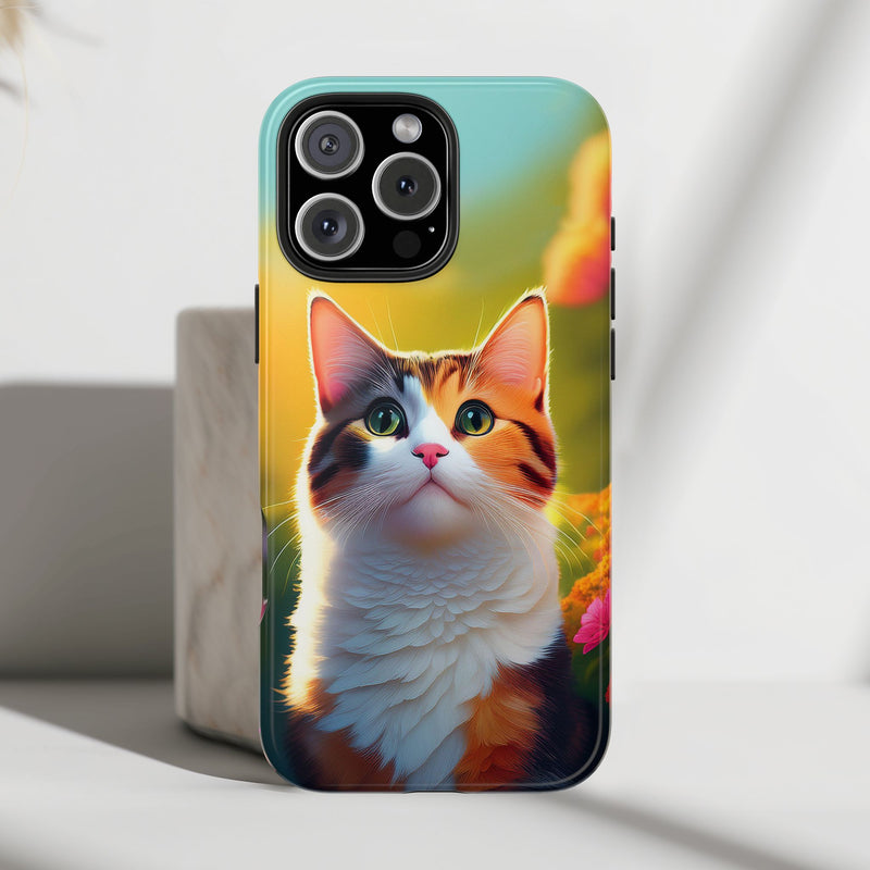 Calico Cat Phone Case for iPhone and Samsung