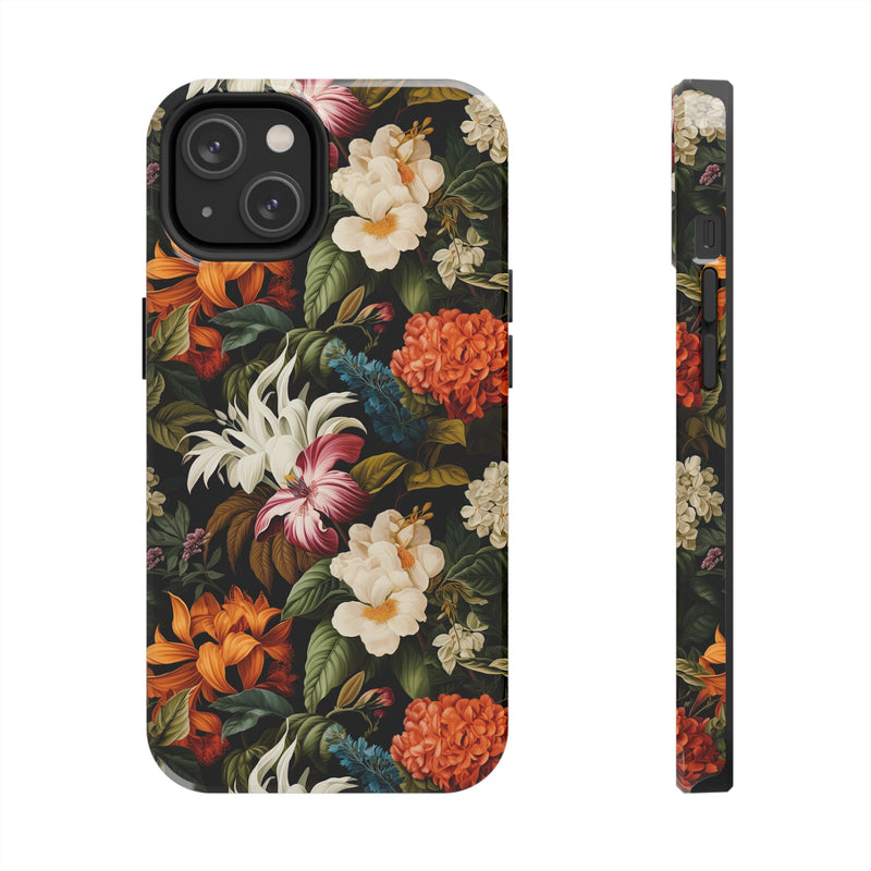 Luxury Botanical Flowers Phone Case