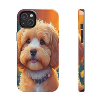 Cavapoo Dog iPhone and Samsung Case with Free Shipping