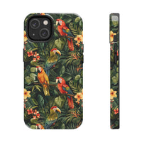 Tropical Parrot Jungle Phone Case