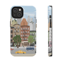 New York City Street Scene Phone Case